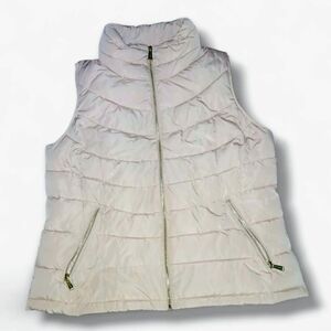 Calvin Klein Light Pink Quilted Puffer Vest